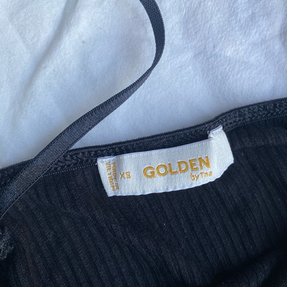 Golden by TNA black ribbed bodysuit - Picture 3 of 3